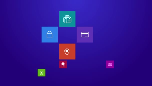 Computador Moderno Ou Animação De Programa Aplicativo Mobile App De