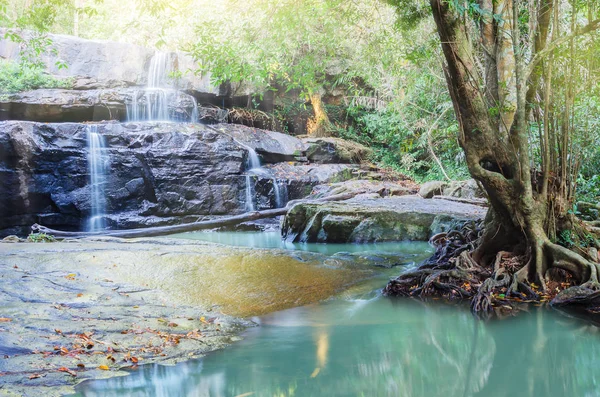 Красивый водопад Пан Сида — стоковое фото