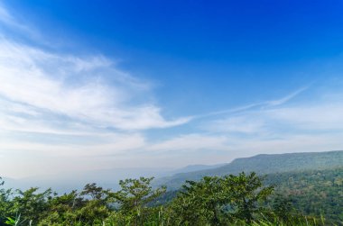 Güzel dağlar doğal peyzaj
