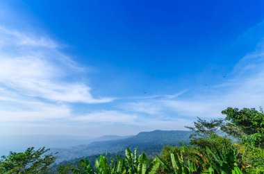 Güzel dağlar doğal peyzaj