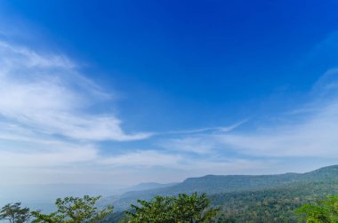 Güzel dağlar doğal peyzaj