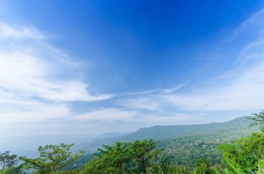 Güzel dağlar doğal peyzaj