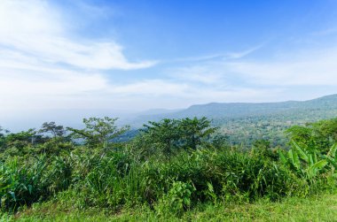 Güzel dağlar doğal peyzaj