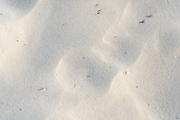 Weißer Karibischer Sand Struktur Des Sandes Hintergrund Textur Oder Muster — Stockfoto