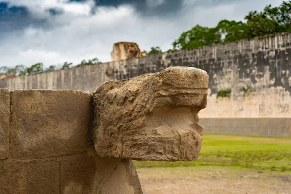 Piattaforma Venere Dedicata Pianeta Venere Sito Archeologico Chichen Itza Architettura — Foto Stock