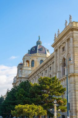 Maria Theresa Meydanı 'ndaki (Maria-Theresien-Platz) Sanat Tarihi Müzesi (Kunsthistorisches Müzesi) Viyana, Wien, Avusturya