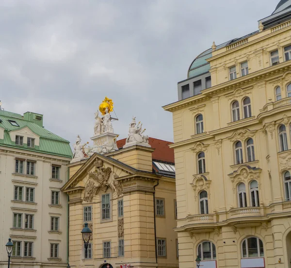 Исторические Дома Вене Озил Австрия Европа — стоковое фото