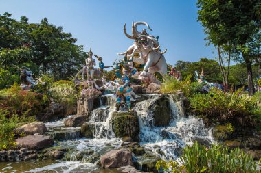 Antik Şehir Tapınakları, Bangkok Tayland 'daki Muang Boran