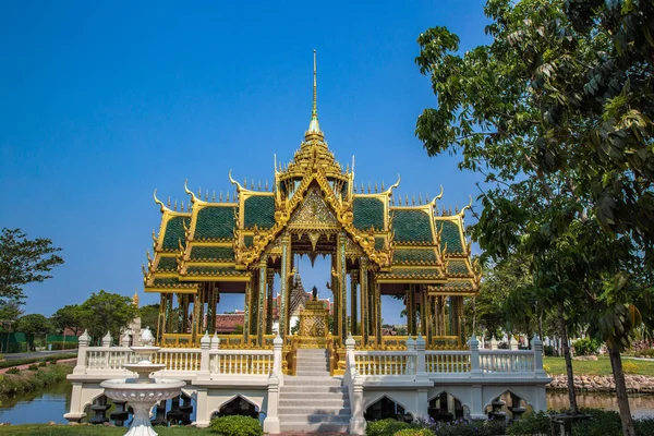 Oude stad tempels, Muang Boran in Bangkok Thailand — Stockfoto