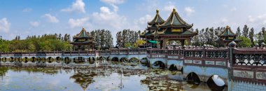 Antik Şehir Tapınakları, Bangkok Tayland 'daki Muang Boran