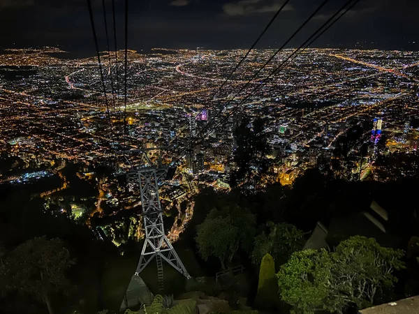 Montserrate view em Bogotá, Colômbia — Fotografia de Stock