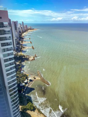 Cartagena Kolombiya 'nın Bocagrande ilçesi