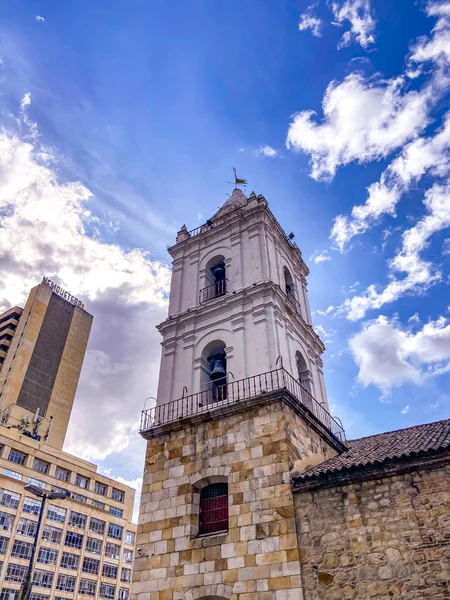 Vista de Montserrate en Bogotá, Colombia — Foto de Stock