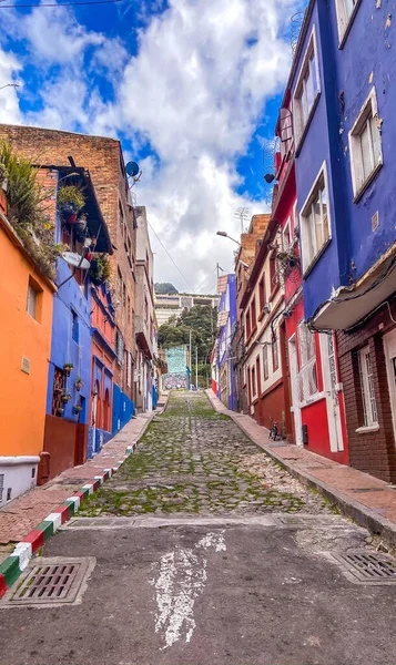 Strade di Bogotà in Colombia — Foto Stock