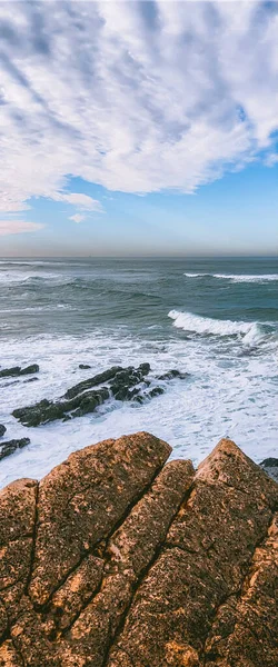 Східне узбережжя Португалії та пляжі — стокове фото