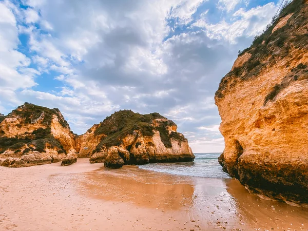 Wybrzeże Algarve i plaże w Portugalii — Zdjęcie stockowe