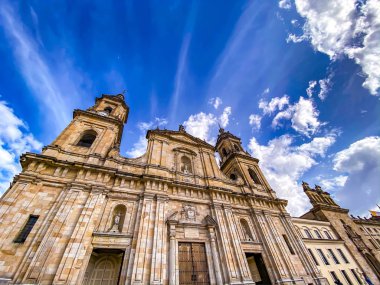 Bogota, Kolombiya 'da Montserrate manzarası