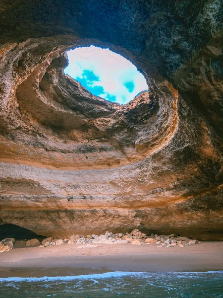 Costa do Algarve e praias em Portugal — Fotografia de Stock