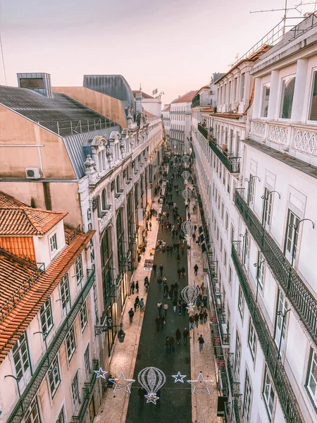 Ruas de Lisboa em Portugal — Fotografia de Stock