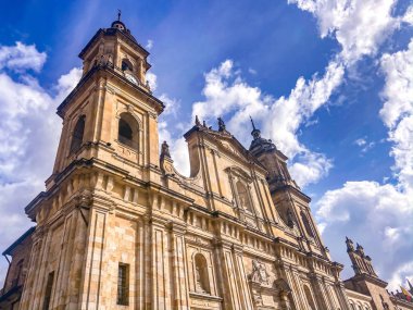 Bogota, Kolombiya 'da Montserrate manzarası