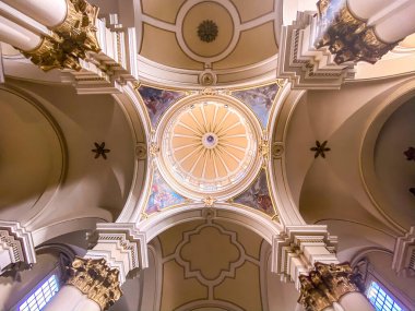 Bogota, Kolombiya 'da Montserrate manzarası