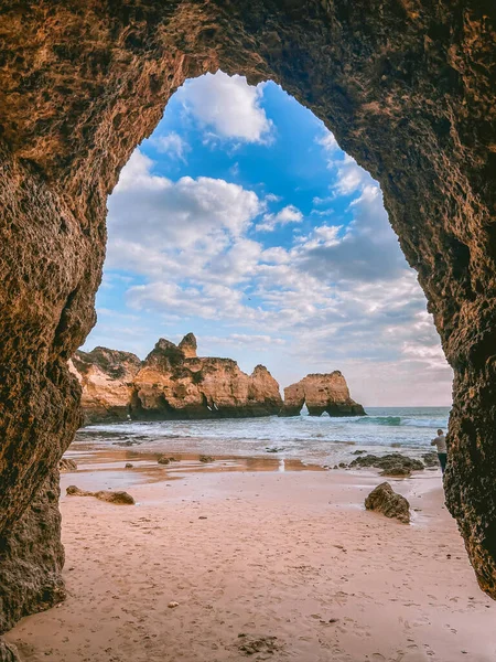 Португалия Восточное побережье и пляжи — стоковое фото