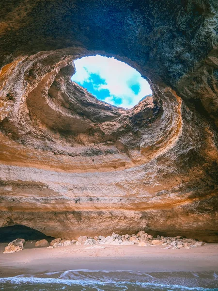 Costa do Algarve e praias em Portugal — Fotografia de Stock