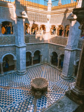 Sintra Portekiz 'de Quinta da Regaleira