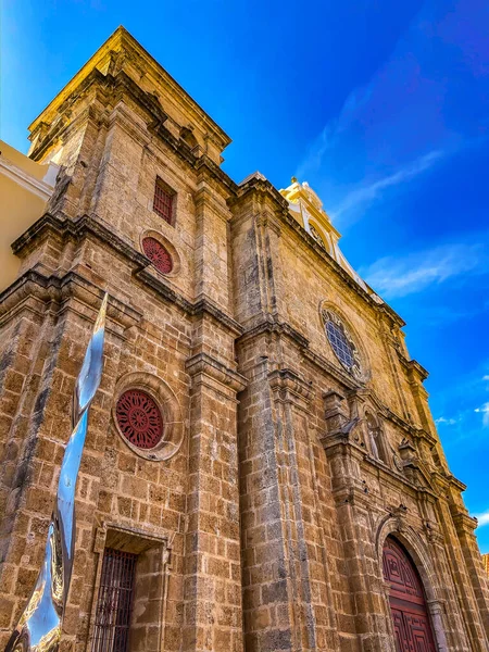 Straten van Cartagena in Colombië — Stockfoto