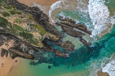 Portekiz 'de Aldatmacaya Havadan Bakış