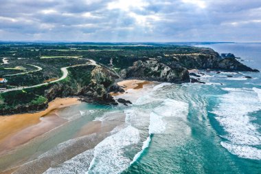 Portekiz 'de Aldatmacaya Havadan Bakış
