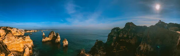 Costa dell'Algarve e spiagge in Portogallo — Foto Stock