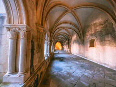 Alcobaca monastery in Portugal western Europe