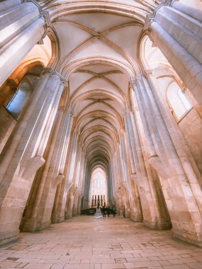 Alcobaca monastery in Portugal western Europe