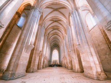 Alcobaca monastery in Portugal western Europe