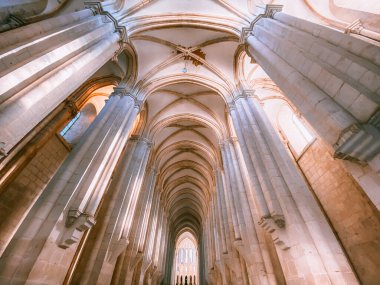 Alcobaca monastery in Portugal western Europe