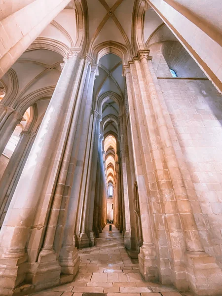 Alcobaca klooster in Portugal, in Europa — Stockfoto