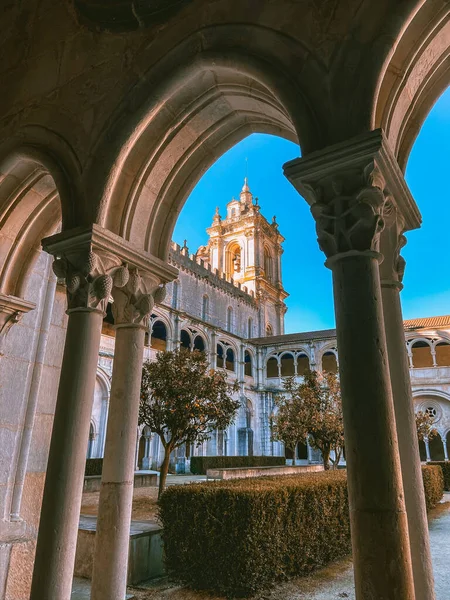 Alcobaca monastery in Portugal western Europe — Stockfoto