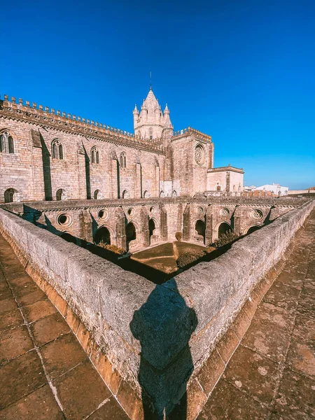 Kathedraal van evora in portugal — Stockfoto