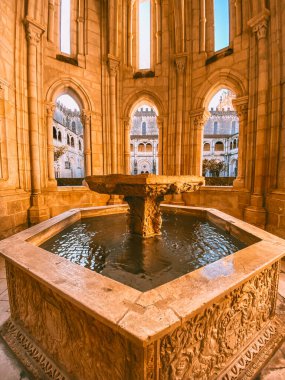 Portekiz 'de, Avrupa' da Alcobaca Manastırı