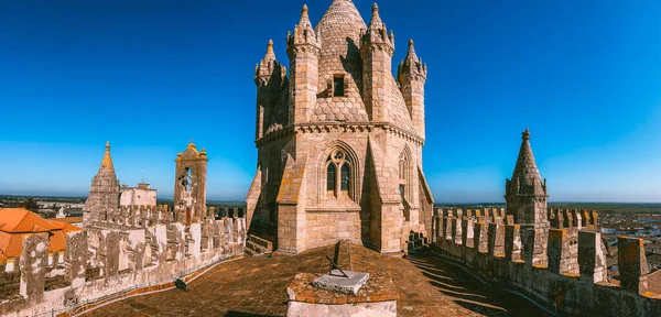 Catedral de Evora en Portugal — Foto de Stock