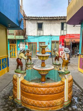 Guatape town in Colombia, South America