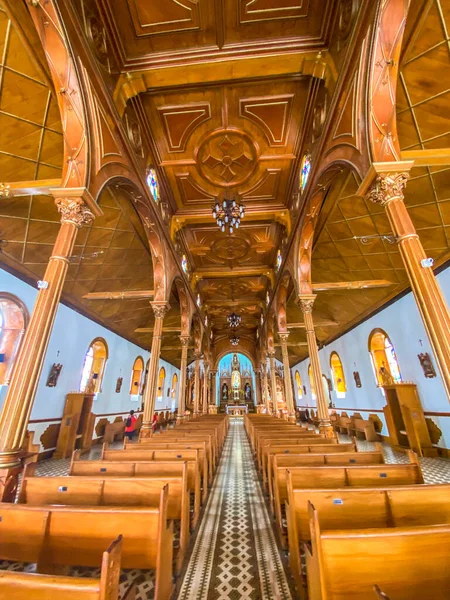 Ciudad de Guatape en Colombia, América del Sur — Foto de Stock