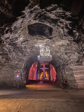 Salt Cathedral of Zipaquira in Colombia