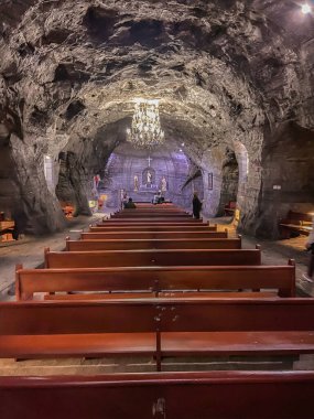 Salt Cathedral of Zipaquira in Colombia