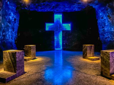 Salt Cathedral of Zipaquira in Colombia