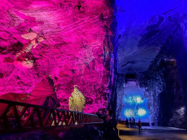 Salt Cathedral of Zipaquira in Colombia