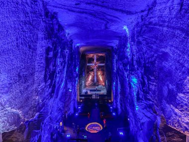 Salt Cathedral of Zipaquira in Colombia