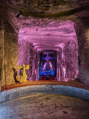 Salt Cathedral of Zipaquira in Colombia