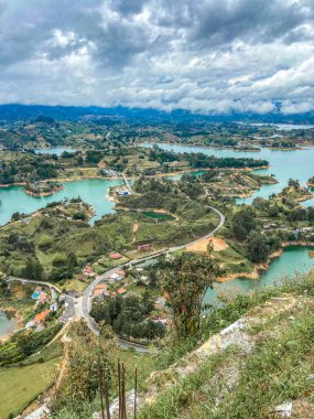 Piedra del Penol in Guatape in Colombia